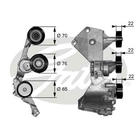 Spanrol (poly) V-riem Gates t38466 Spanrol (poly) V-riem Gates t38466