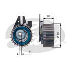 Gates Spanrol distributieriem T43211 Gates Spanrol distributieriem T43211