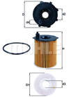Oliefilter Mahle Original ox17116d Oliefilter Mahle Original ox17116d