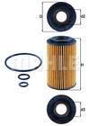 Oliefilter Mahle Original ox1537d2 Oliefilter Mahle Original ox1537d2