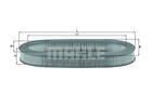 Mahle Original Luchtfilter LX 1042 Mahle Original Luchtfilter LX 1042