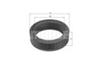 Mahle Original Luchtfilter LX 184 Mahle Original Luchtfilter LX 184