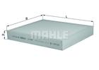 Interieurfilter Mahle Original la809 Interieurfilter Mahle Original la809