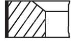 Zuigerveren Mahle Original 081rs001040n0 Zuigerveren Mahle Original 081rs001040n0