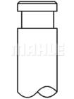 Mahle Original Inlaatklep 640 VE 31038 000 Mahle Original Inlaatklep 640 VE 31038 000