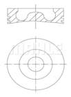 Mahle Original Zuiger 016 07 02 Mahle Original Zuiger 016 07 02