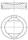Mahle Original Zuiger 009 36 01 Mahle Original Zuiger 009 36 01