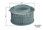 Interieurfilter Mahle Original la15s Interieurfilter Mahle Original la15s