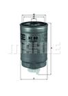 Brandstoffilter Mahle Original kc80 Brandstoffilter Mahle Original kc80