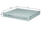 Interieurfilter Mahle Original lak457 Interieurfilter Mahle Original lak457
