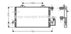 Airco condensor Ava Cooling ai5121 Airco condensor Ava Cooling ai5121