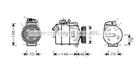 Airco compressor Ava Cooling aiak247 Airco compressor Ava Cooling aiak247