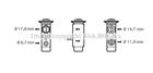 Airco expansieklep Ava Cooling bw1089 Airco expansieklep Ava Cooling bw1089