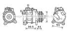 Airco compressor Ava Cooling bwak492 Airco compressor Ava Cooling bwak492