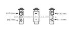 Airco expansieklep Ava Cooling cn1219 Airco expansieklep Ava Cooling cn1219