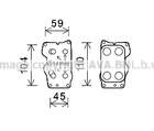 Oliekoeler motorolie Ava Cooling cn3307 Oliekoeler motorolie Ava Cooling cn3307