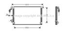 Airco condensor Ava Cooling cn5172 Airco condensor Ava Cooling cn5172