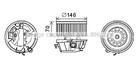 Kachelventilator/Ventilatormotor Ava Cooling cn8296 Kachelventilator/Ventilatormotor Ava Cooling cn8296