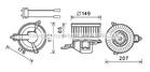 Ava Cooling Kachelventilator/Ventilatormotor CN8511 Ava Cooling Kachelventilator/Ventilatormotor CN8511