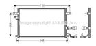 Airco condensor Ava Cooling dw5056d Airco condensor Ava Cooling dw5056d