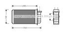Kachelradiateur Ava Cooling ft6183 Kachelradiateur Ava Cooling ft6183