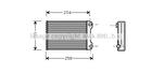 Kachelradiateur Ava Cooling fta6242 Kachelradiateur Ava Cooling fta6242