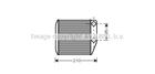 Kachelradiateur Ava Cooling fta6313 Kachelradiateur Ava Cooling fta6313