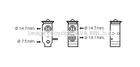 Airco expansieklep Ava Cooling hy1292 Airco expansieklep Ava Cooling hy1292