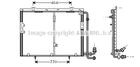 Airco condensor Ava Cooling ms5207 Airco condensor Ava Cooling ms5207