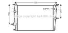 Radiateur Ava Cooling rt2458 Radiateur Ava Cooling rt2458
