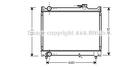Radiateur Ava Cooling sz2046 Radiateur Ava Cooling sz2046