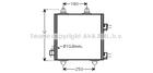 Airco condensor Ava Cooling toa5414d Airco condensor Ava Cooling toa5414d