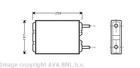 Kachelradiateur Ava Cooling vo6040 Kachelradiateur Ava Cooling vo6040