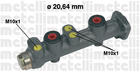 Hoofdremcilinder Metelli 050066 Hoofdremcilinder Metelli 050066