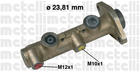 Metelli Hoofdremcilinder 05-0089 Metelli Hoofdremcilinder 05-0089
