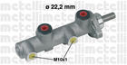 Hoofdremcilinder Metelli 050137 Hoofdremcilinder Metelli 050137