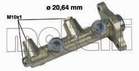 Hoofdremcilinder Metelli 050179 Hoofdremcilinder Metelli 050179