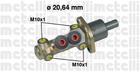 Hoofdremcilinder Metelli 050207 Hoofdremcilinder Metelli 050207
