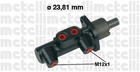 Hoofdremcilinder Metelli 050372 Hoofdremcilinder Metelli 050372