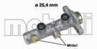 Hoofdremcilinder Metelli 050652 Hoofdremcilinder Metelli 050652