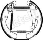 Remschoen kit Metelli 510147 Remschoen kit Metelli 510147