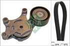 Ina Poly V-riemen kit 529 0261 10 Ina Poly V-riemen kit 529 0261 10