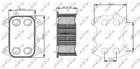 Nrf Oliekoeler motorolie 31263 Nrf Oliekoeler motorolie 31263
