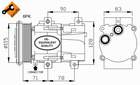 Airco compressor Nrf 32110 Airco compressor Nrf 32110
