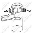 Nrf Airco droger/filter 33132 Nrf Airco droger/filter 33132