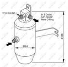 Nrf Airco droger/filter 33145 Nrf Airco droger/filter 33145