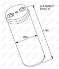 Airco droger/filter Nrf 33233 Airco droger/filter Nrf 33233