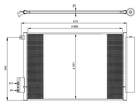 Nrf Airco condensor 350065 Nrf Airco condensor 350065