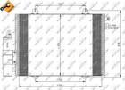 Airco condensor Nrf 35379 Airco condensor Nrf 35379