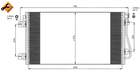 Airco condensor Nrf 35484 Airco condensor Nrf 35484